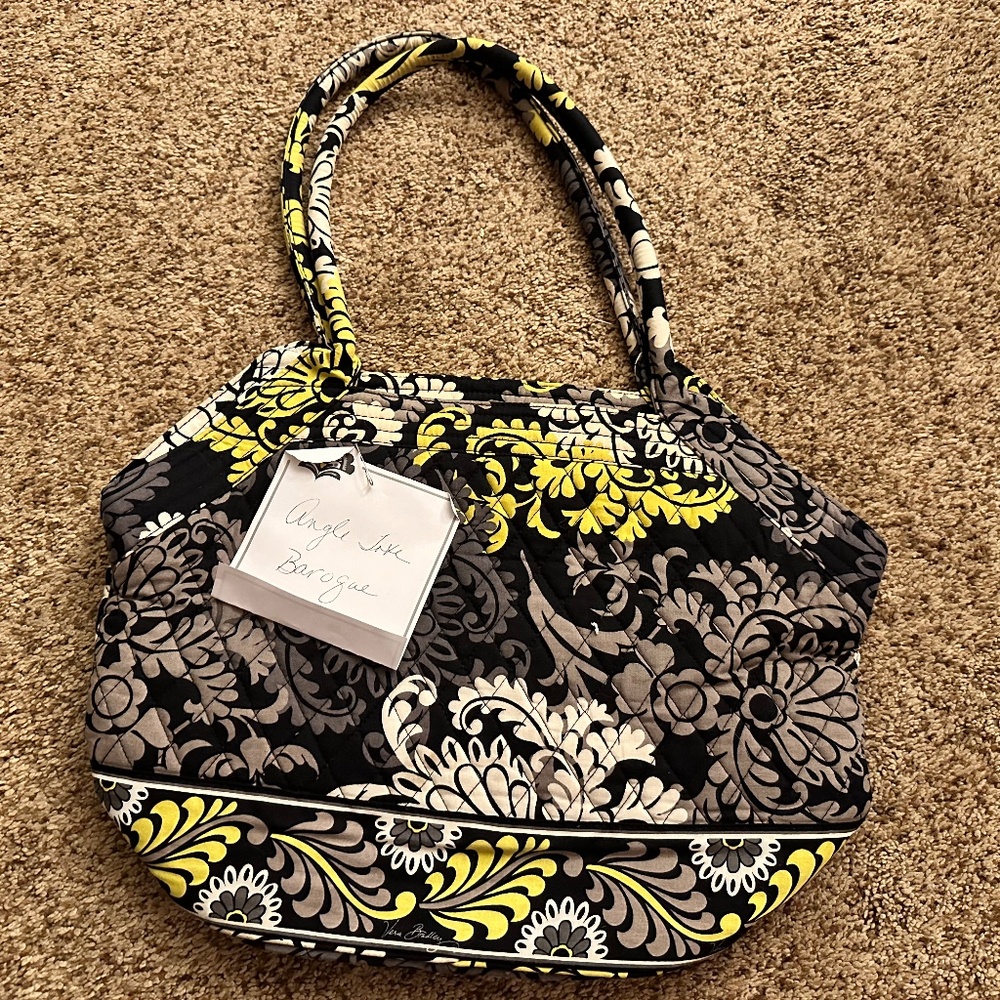 Vera Bradley Baroque Yellow